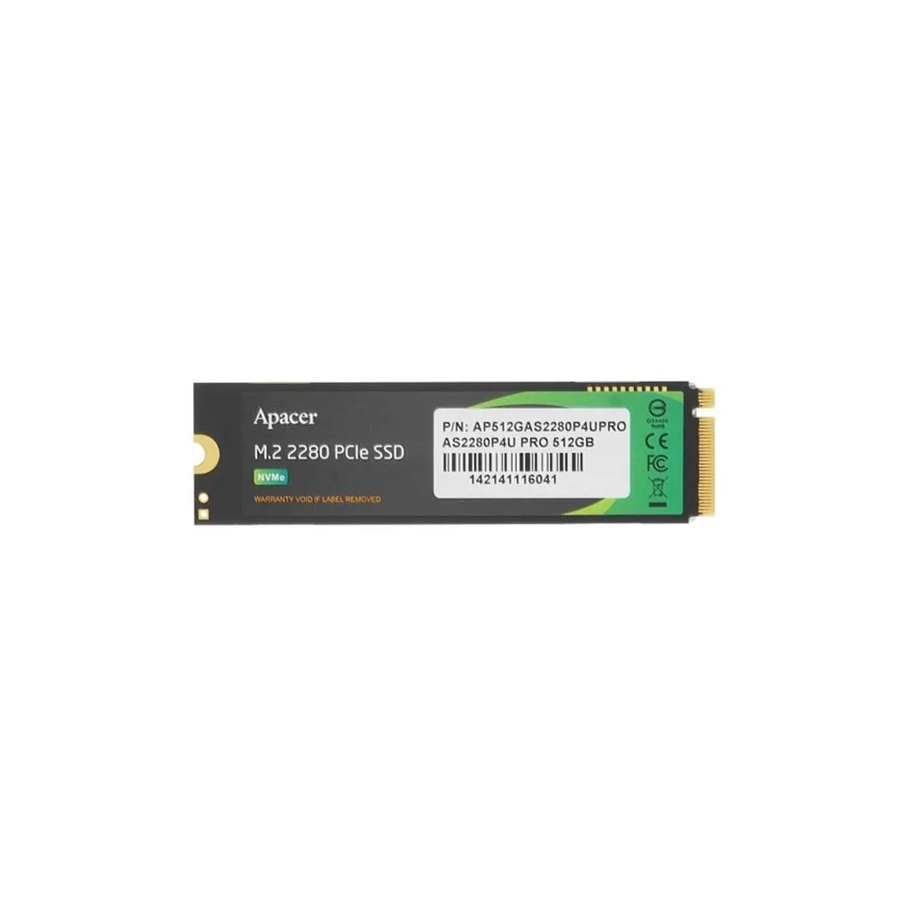 SSD диск M.2 2280 512GB Apacer (AP512GAS2280P4UPRO-1)