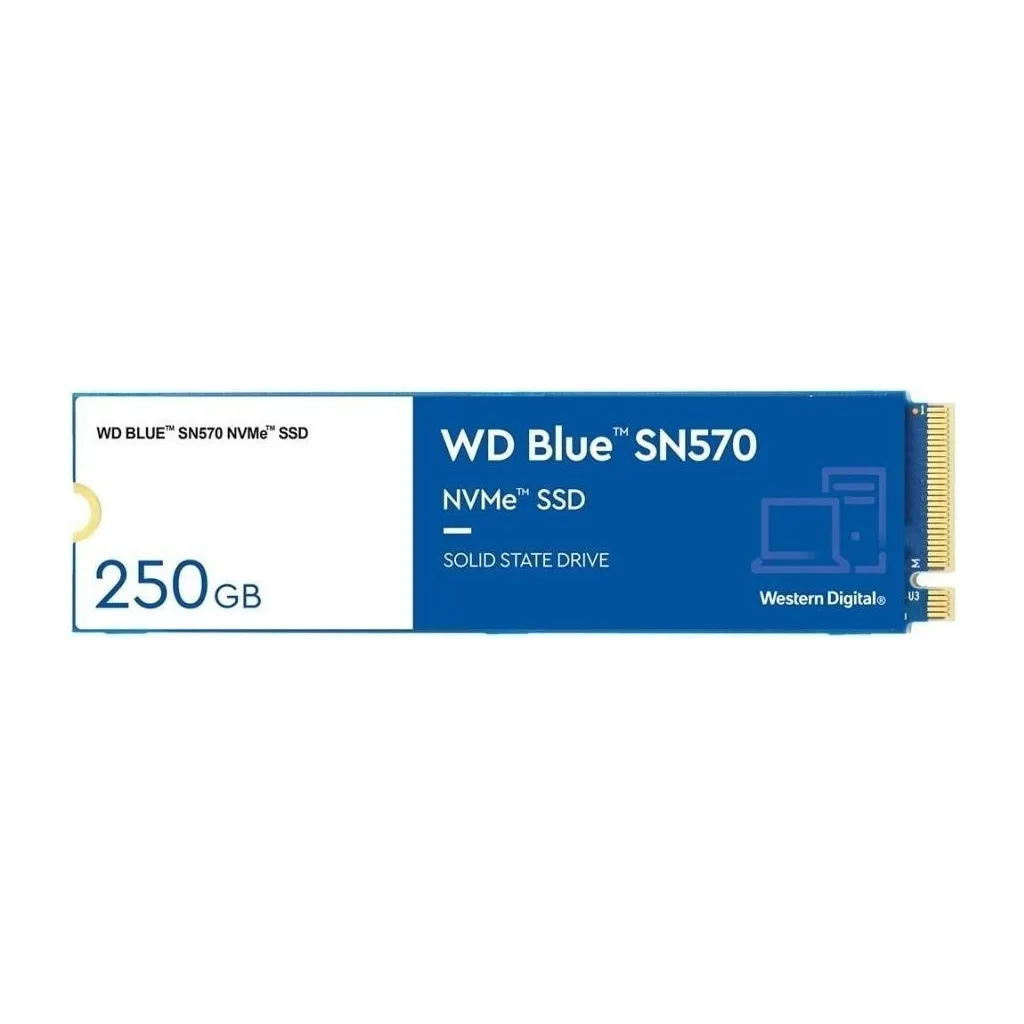 Внутренний SSD M.2 2280 250GB SN570 WD (WDS250G3B0C)