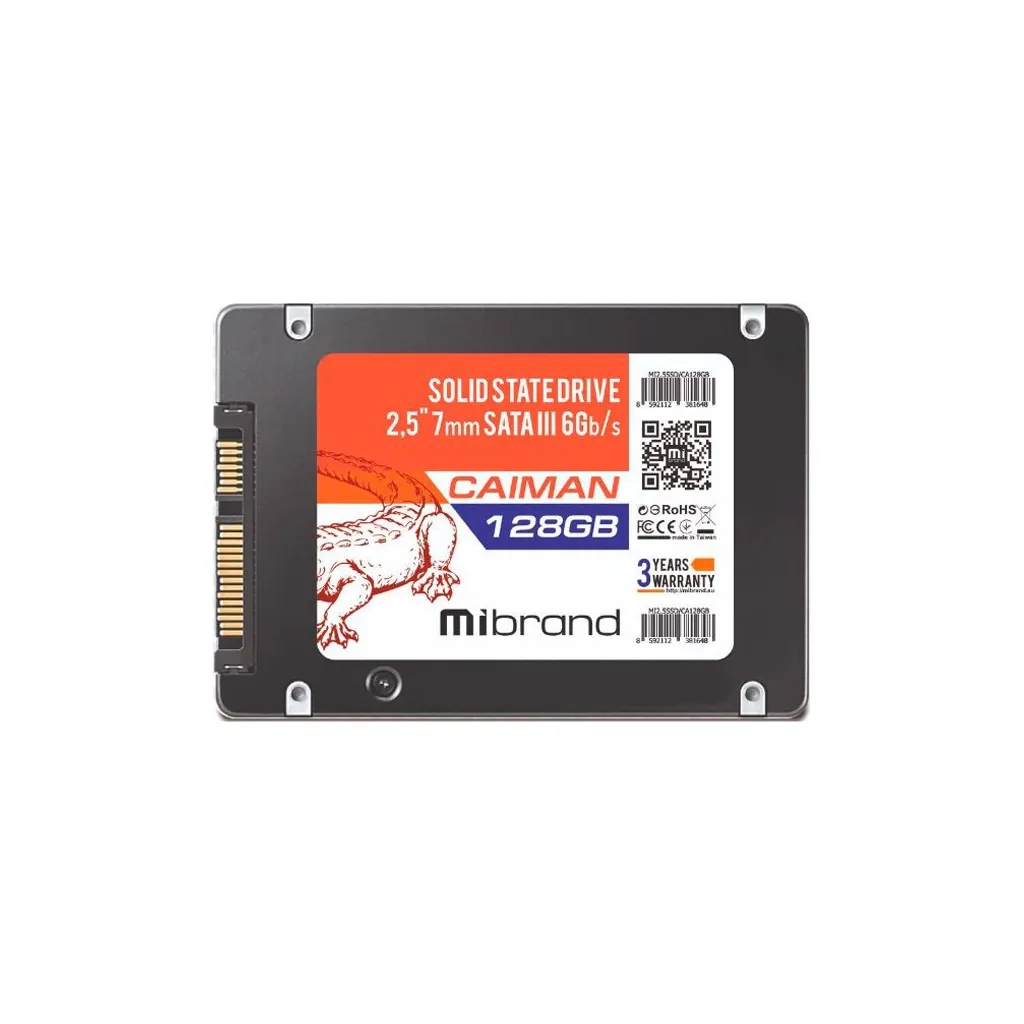 Внутренний SSD 2.5" 128GB Mibrand (MI2.5SSD/CA128GB)