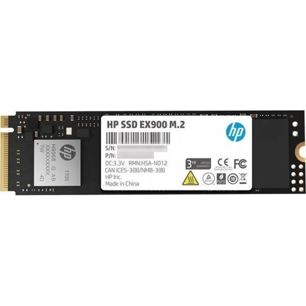 SSD диск M.2 2280 250GB EX900 HP (2YY43AA)