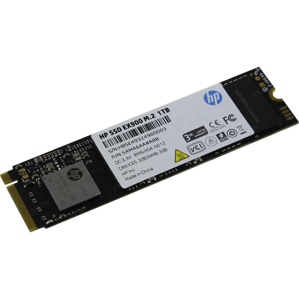 Внутренний SSD M.2 2280 1TB EX900 HP (5XM46AA)