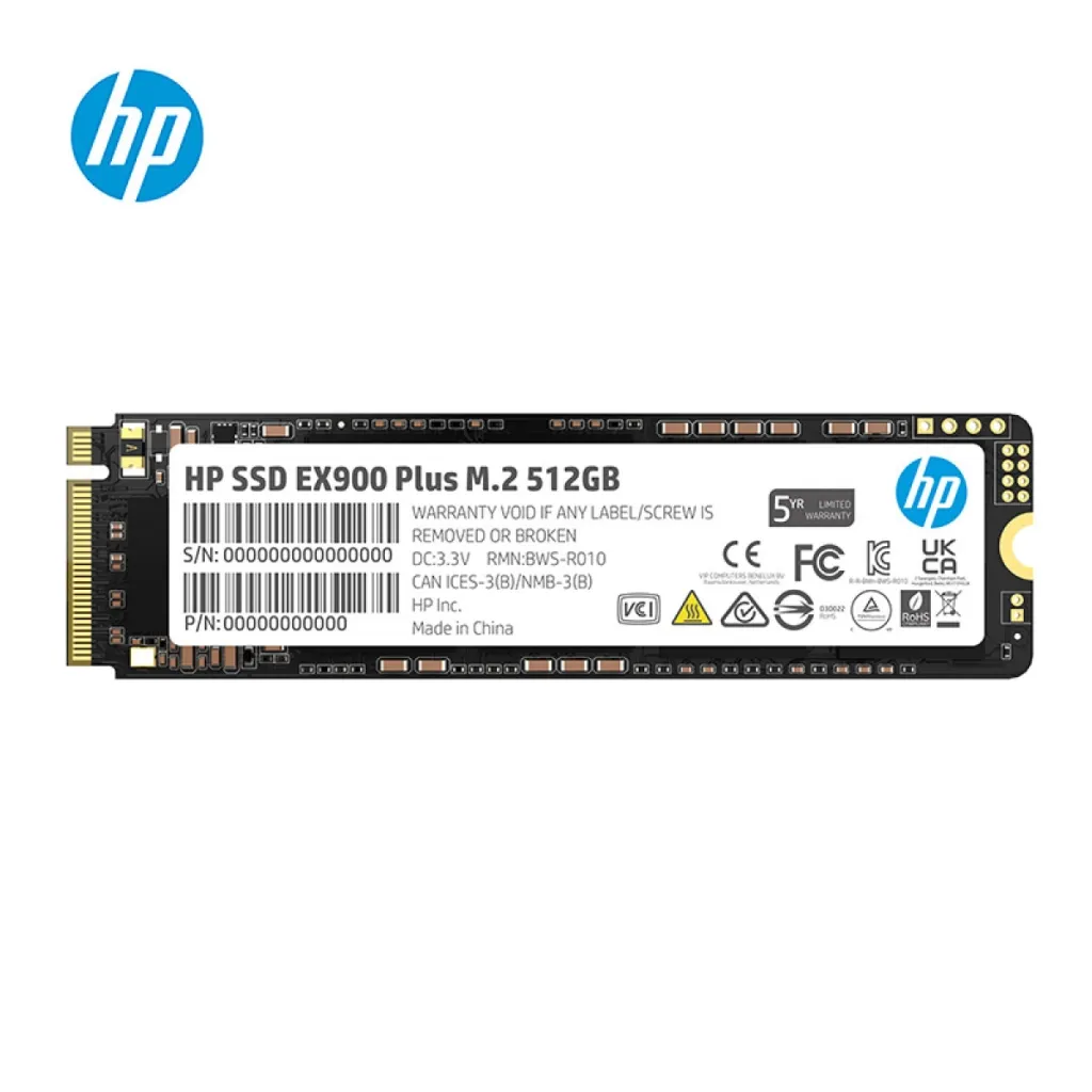 SSD диск M.2 2280 512GB EX900 Plus HP (35M33AA)