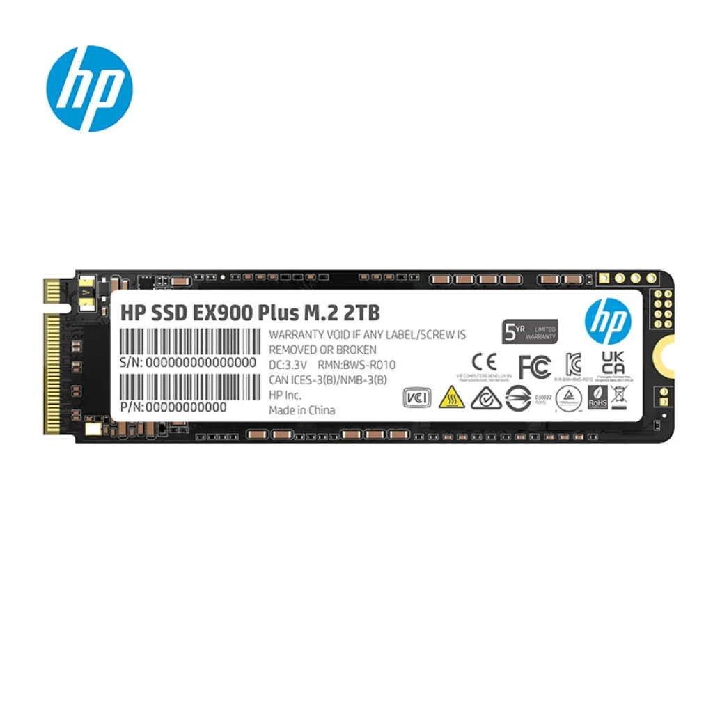 SSD диск M.2 2280 2TB EX900 Plus HP (35M35AA)