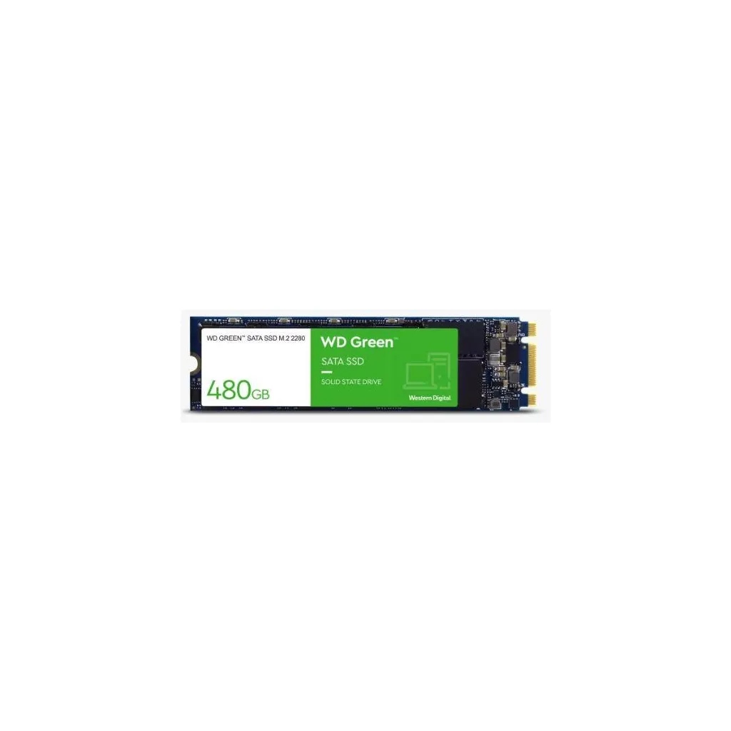 Внутренний SSD M.2 2280 480GB WD (WDS480G3G0B)