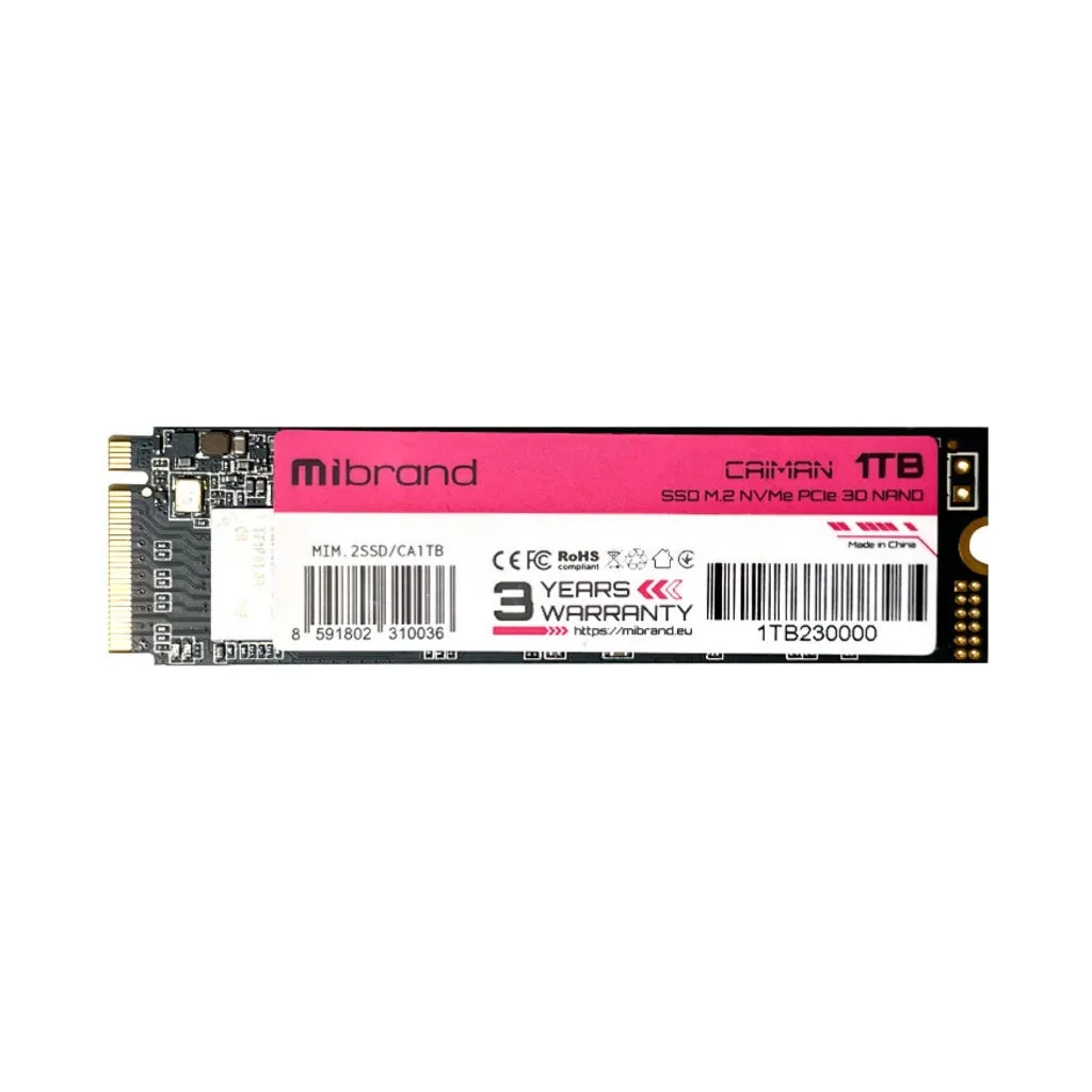 SSD диск M.2 2280 1TB Mibrand (MIM.2SSD/CA1TB)