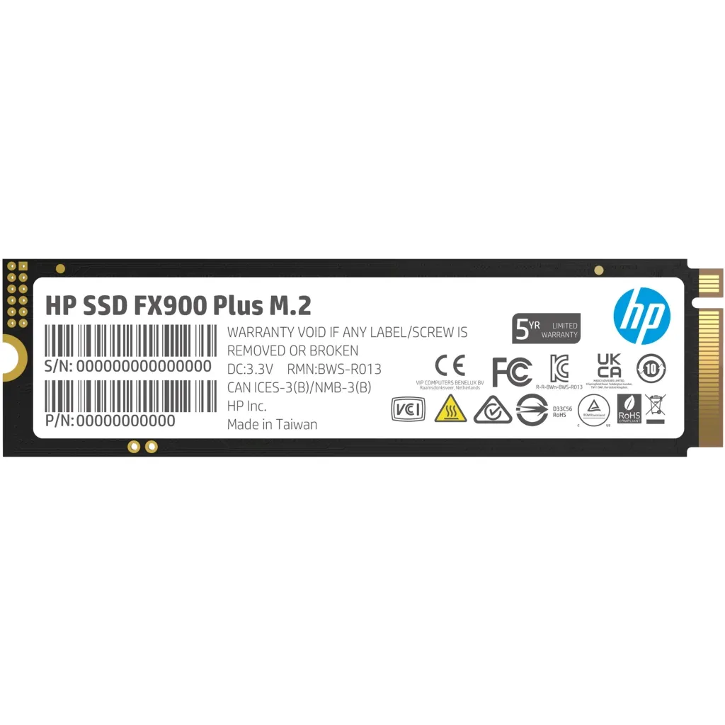 SSD диск M.2 2280 512GB FX900 Plus HP (7F616AA)