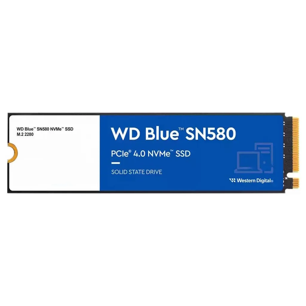 Внутренний SSD M.2 2280 250GB SN580 WD (WDS250G3B0E)