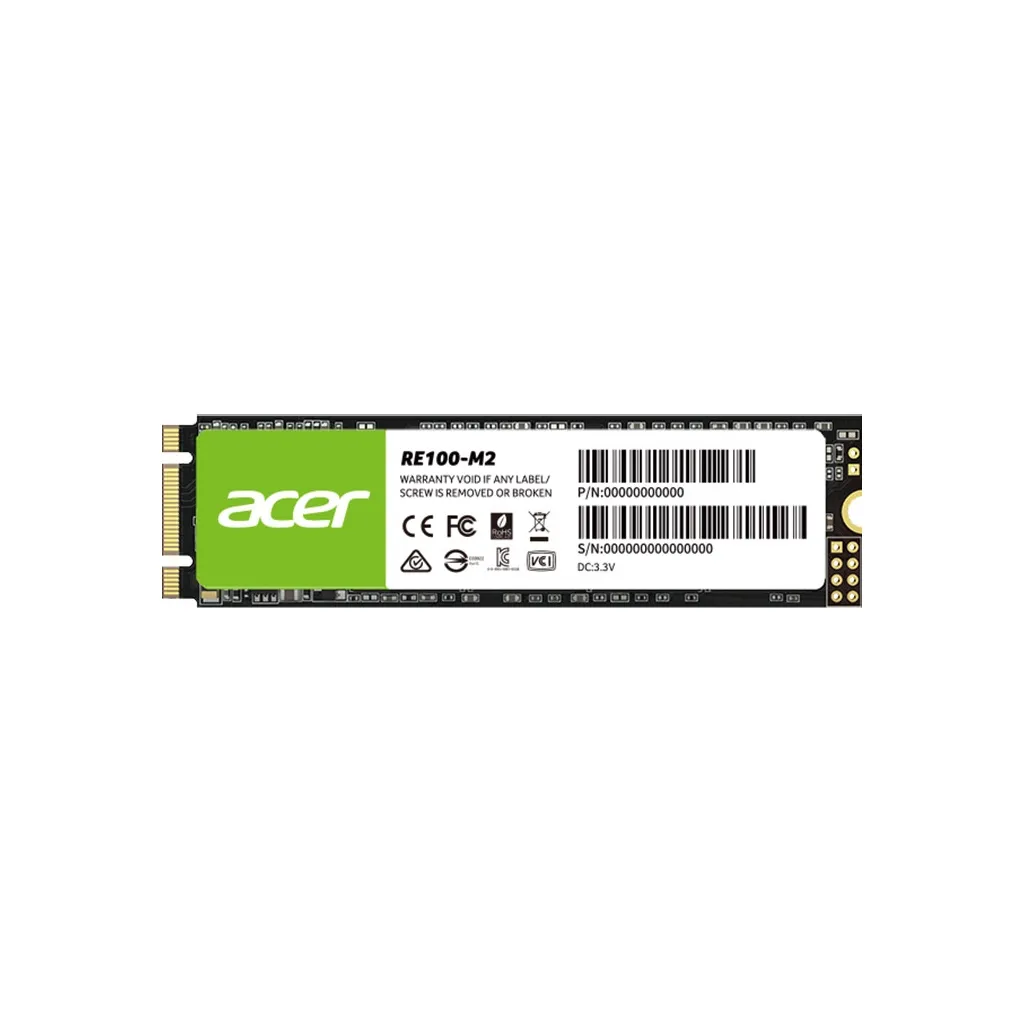 SSD диск M.2 2280 2TB RE100 Acer (BL.9BWWA.116)