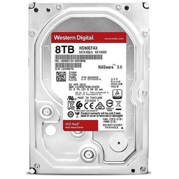 Жесткий диск Western Digital 8Tb SATA III 7200 256Mb Red (WD80EFAX)