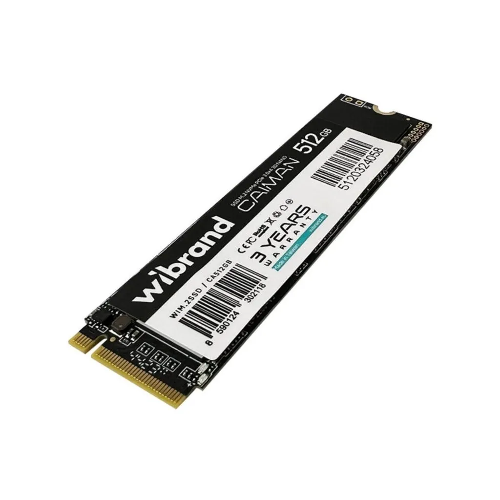 Внутренний SSD M.2 2280 512GB Caiman Wibrand (WIM.2SSD/CA512GB)