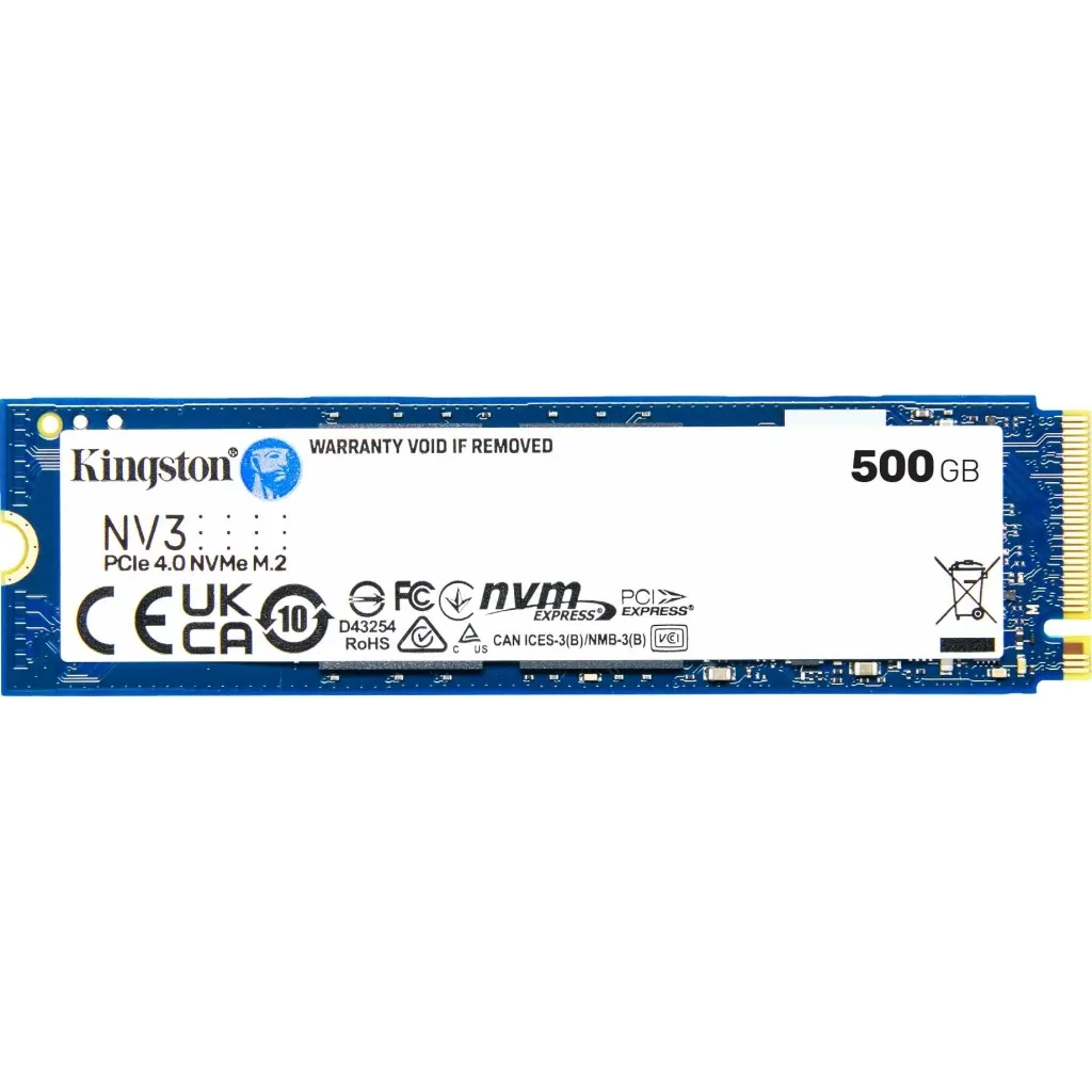 SSD диск M.2 2280 500GB Kingston (SNV3S/500G)