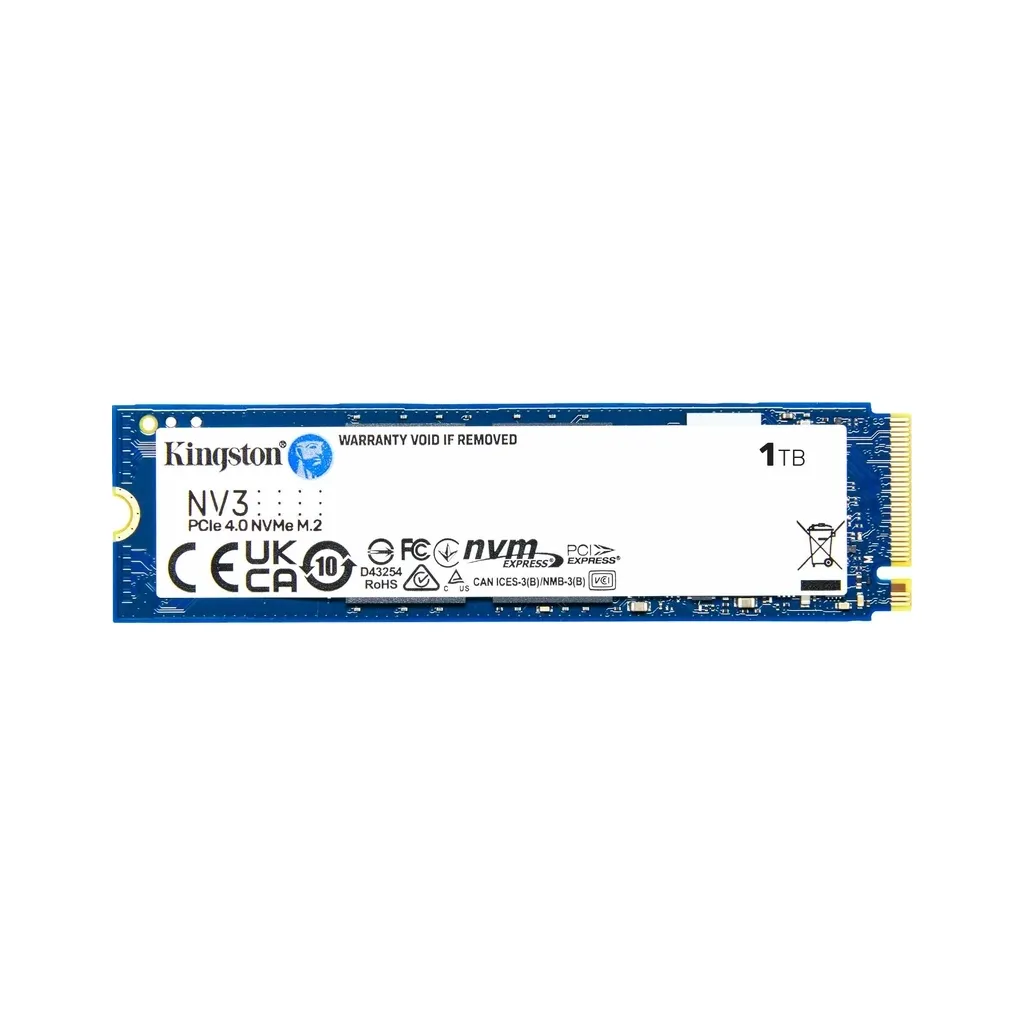 SSD диск M.2 2280 1TB Kingston (SNV3S/1000G)