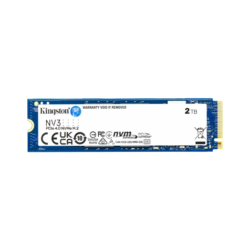 SSD диск M.2 2280 2TB Kingston (SNV3S/2000G)