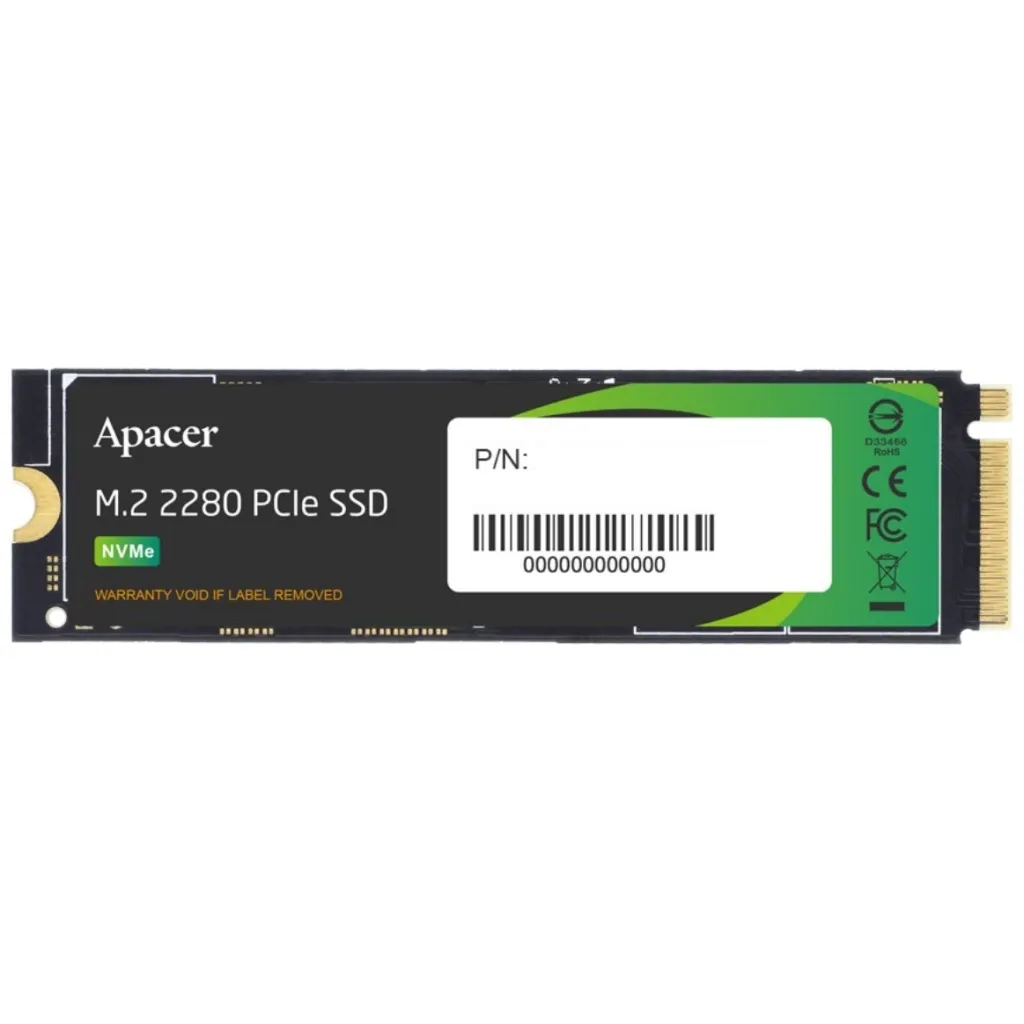 Внутренний SSD M.2 2280 4TB Apacer (AP4TBAS2280F4-1)