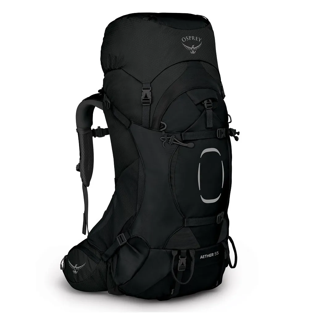 Рюкзак и сумка Osprey Aether 55 black L/XL (009.2411)