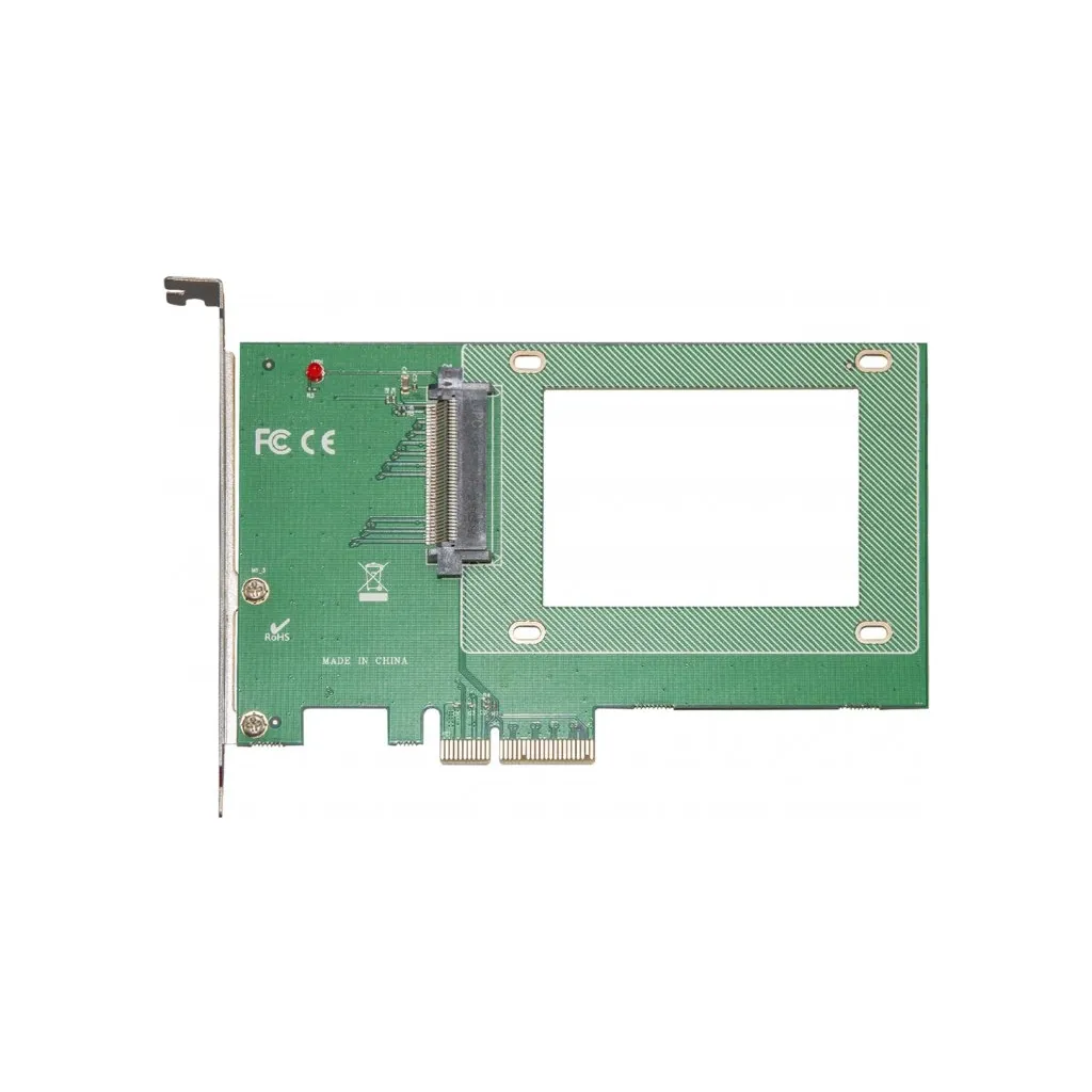 Плата розширення Frime PCI-E-U.2 SFF8639 (ECF-PCIEtoSSD005.LP)