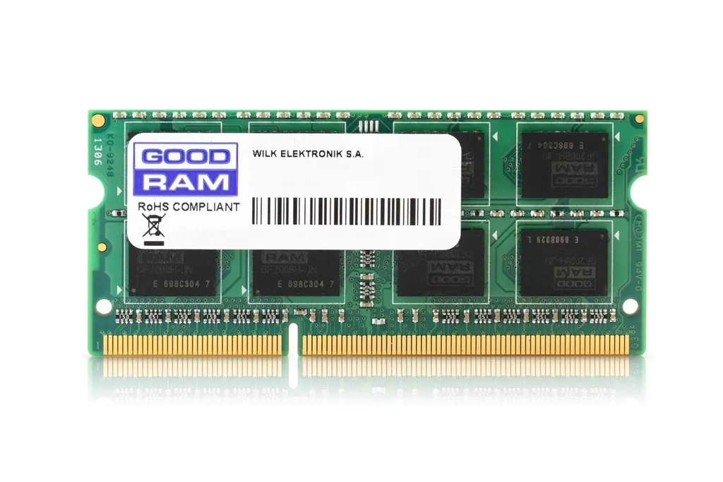 Оперативная память для ноутбука SoDIMM DDR3 8GB 1333 MHz Goodram (GR1333S364L9/8G)