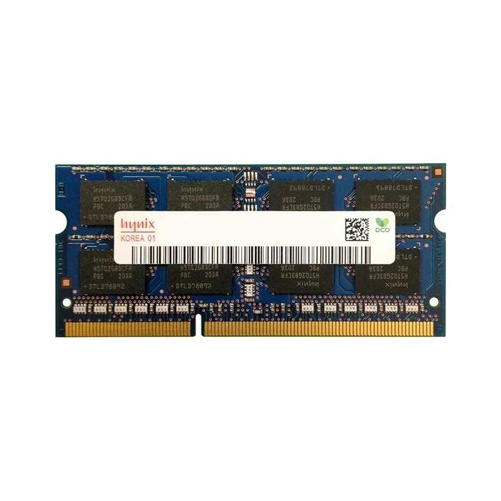 Оперативна пам'ять для ноутбука SoDIMM DDR3L 4GB 1600 MHz Hynix (HMT451S6BFR8A-PB)