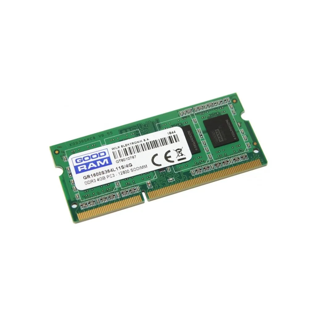  SoDIMM DDR3 4GB 1600 MHz Goodram (GR1600S364L11S/4G)