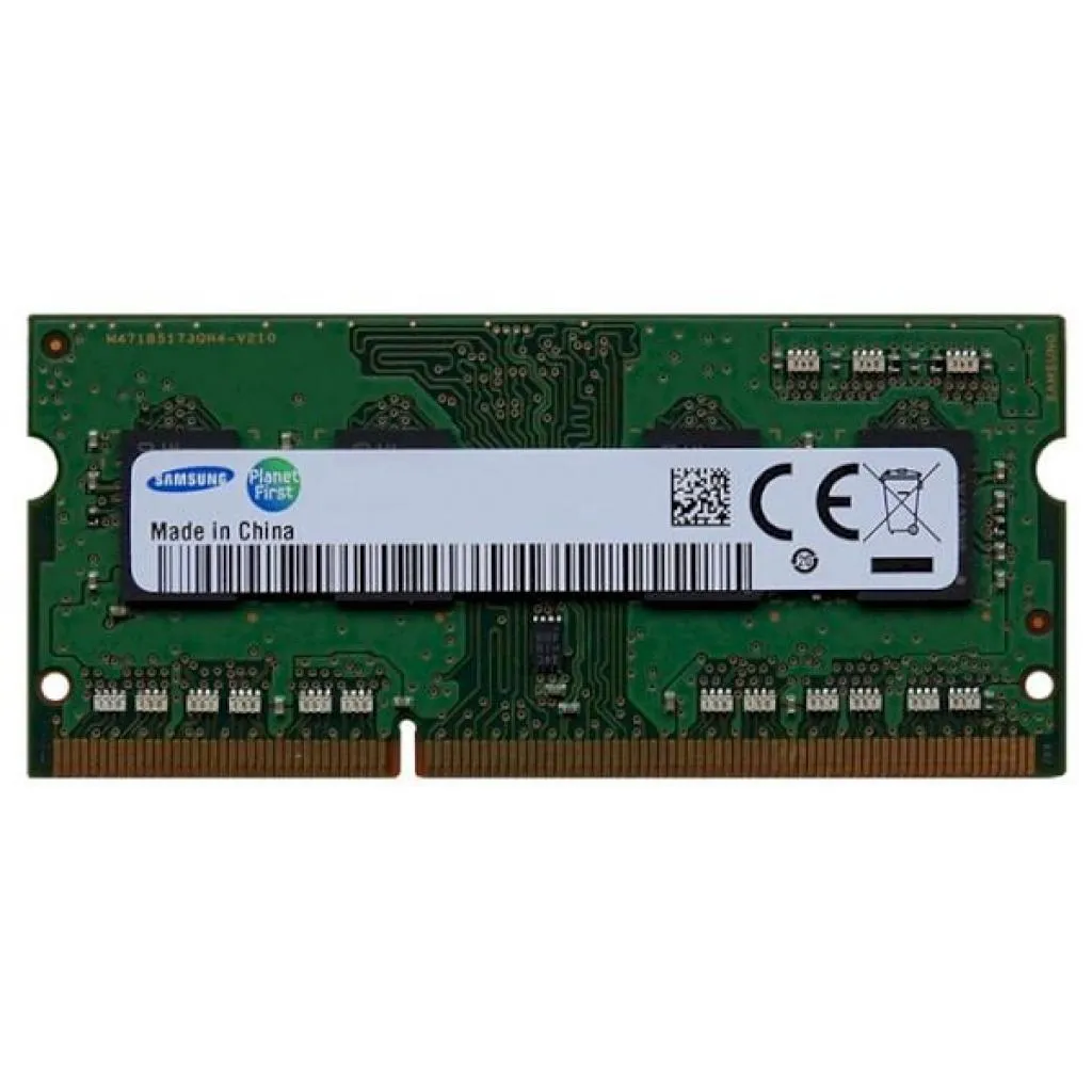 Оперативная память для ноутбука SoDIMM DDR3L 4GB 1600 MHz Samsung (M471B5173DBO-YKO)