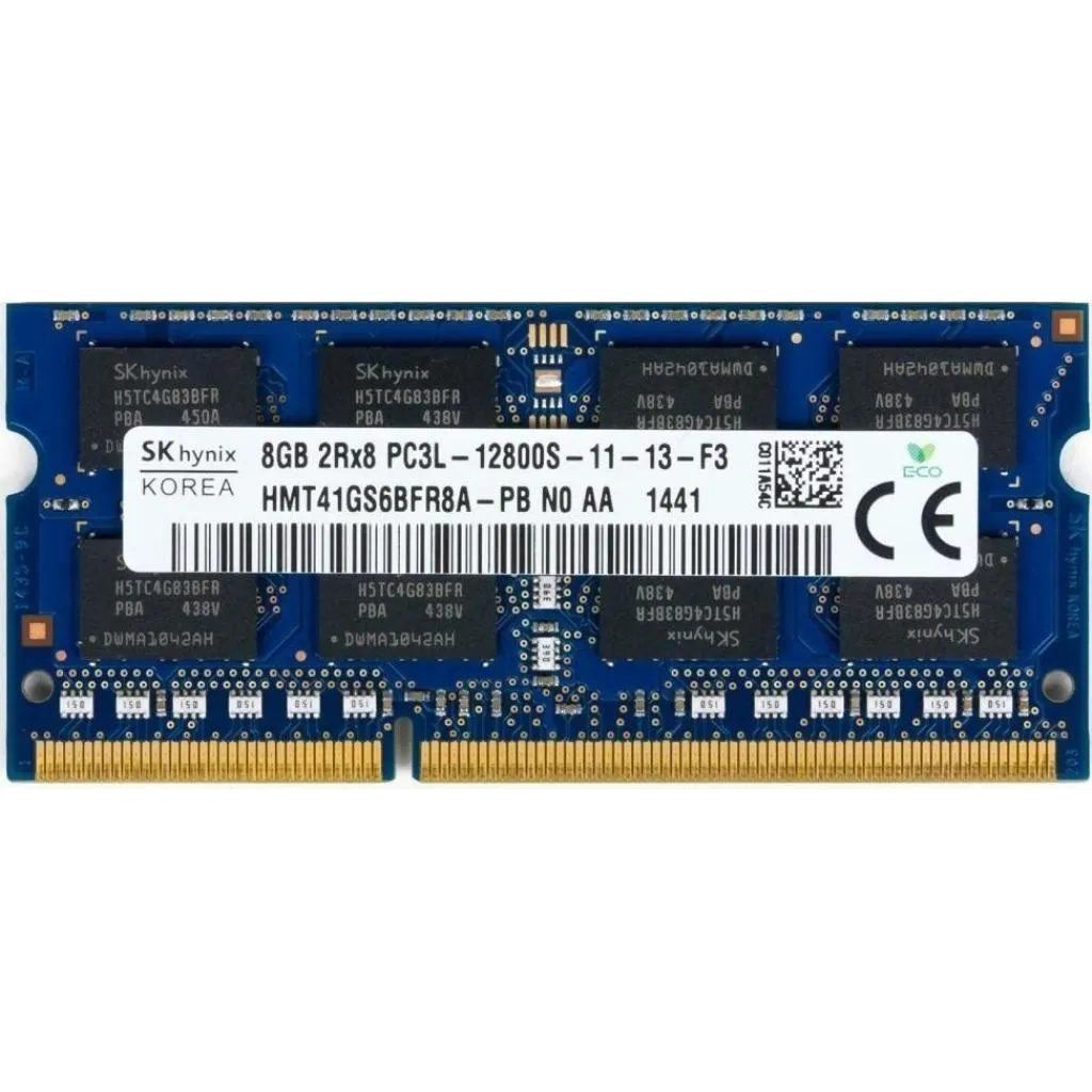  SoDIMM DDR3L 8GB 1600 MHz OEM Hynix (HMT41GS6BFR8A-PB)