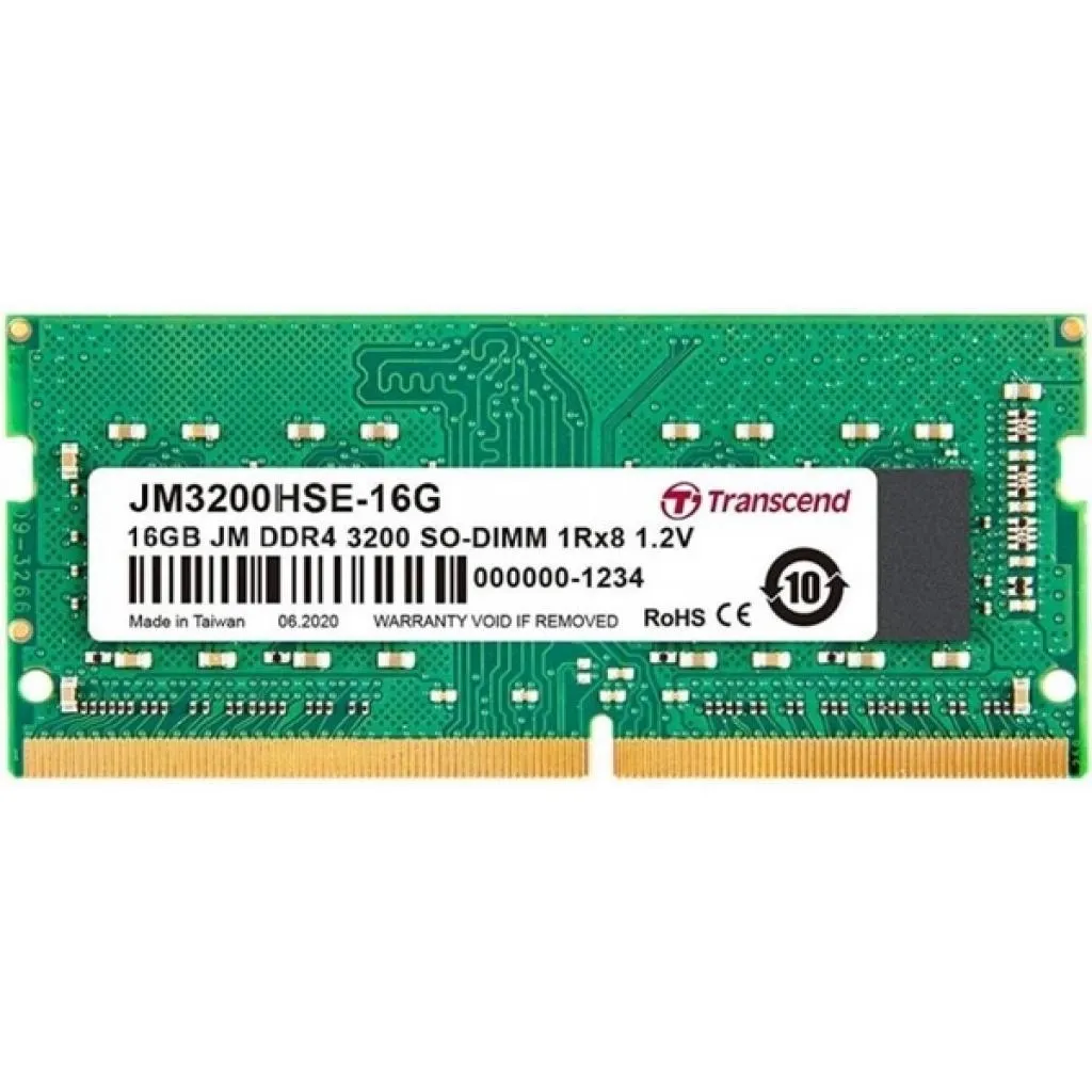  SoDIMM DDR4 16GB 3200 MHz Transcend (JM3200HSE-16G)