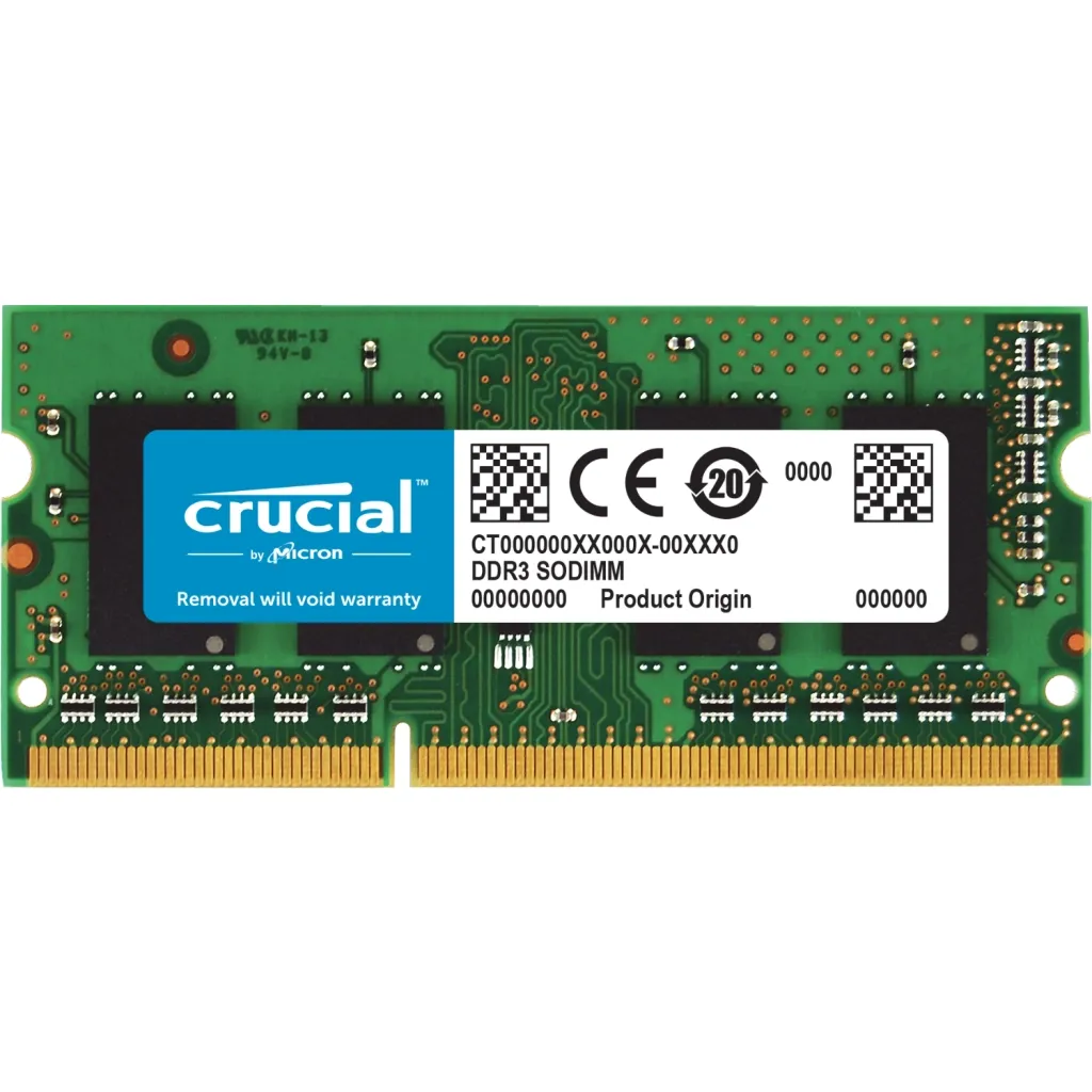  SoDIMM DDR3L 4GB 1600 MHz Micron (CT4G3S160BJM)