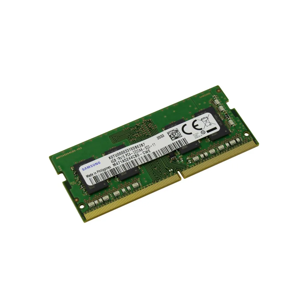  SoDIMM DDR4 4GB 3200 MHz Samsung (M471A5244CB0-CWE)