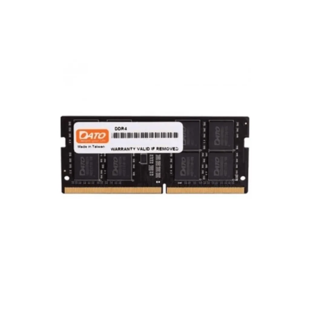 Оперативна пам'ять для ноутбука SoDIMM DDR4 16GB 2666 MHz Dato (DT16G4DSDND26)