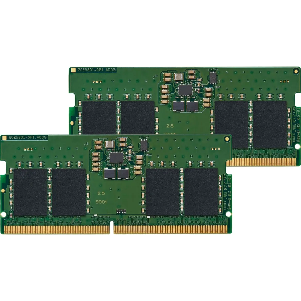  SoDIMM DDR5 32GB (2x16GB) 4800 MHz Kingston (KVR48S40BS8K2-32)