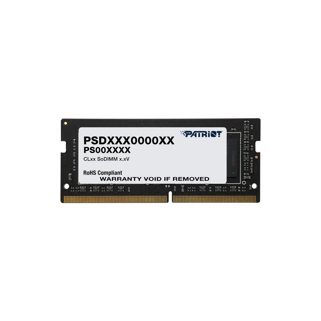  SoDIMM DDR4 16GB 3200 MHz Signature Line Patriot (PSD416G320081S)