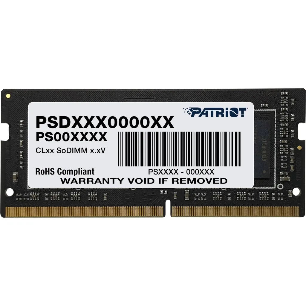  SoDIMM DDR4 16GB 2666 MHz Signature Line Patriot (PSD416G266681S)