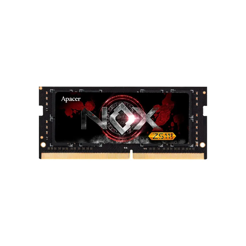  SoDIMM DDR4 16GB 3200 MHz NOX Black Apacer (A4S16G32CLYBDAA-1)