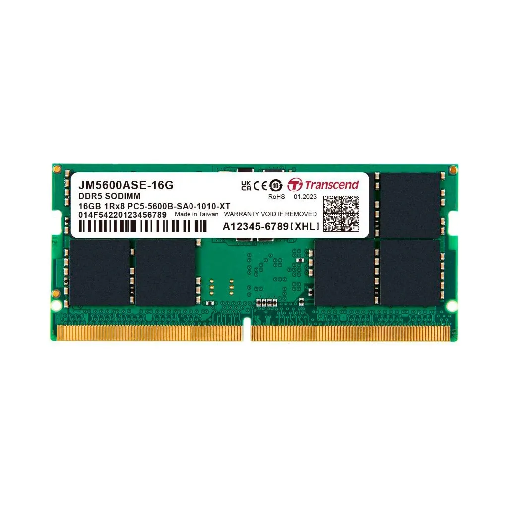  SoDIMM DDR5 32GB 5600 MHz JetRam Transcend (JM5600ASE-32G)