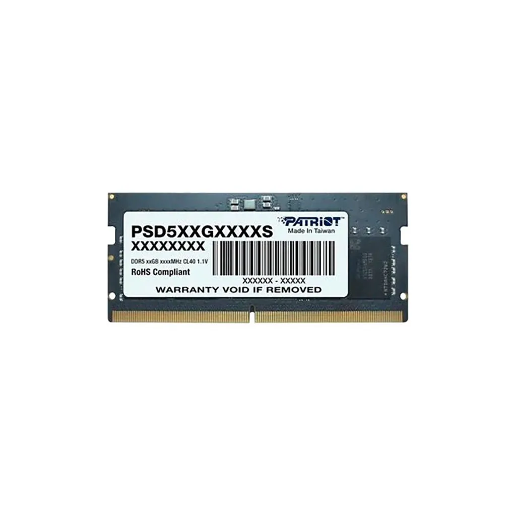  SoDIMM DDR5 16GB 5600 MHz Patriot (PSD516G560081S)