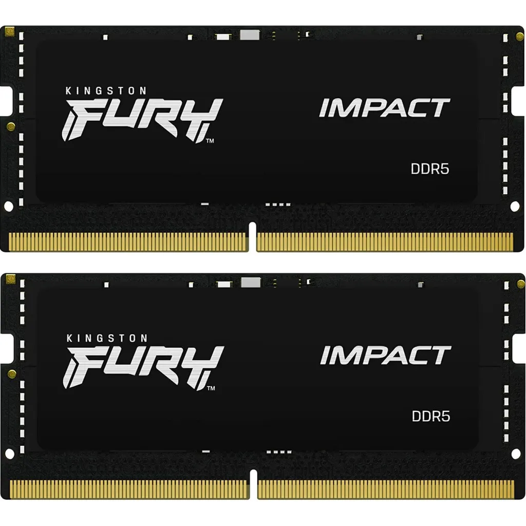  SoDIMM DDR5 32GB (2x16GB) 4800 MHz Kingston Fury (ex.HyperX) (KF548S38IBK2-32)