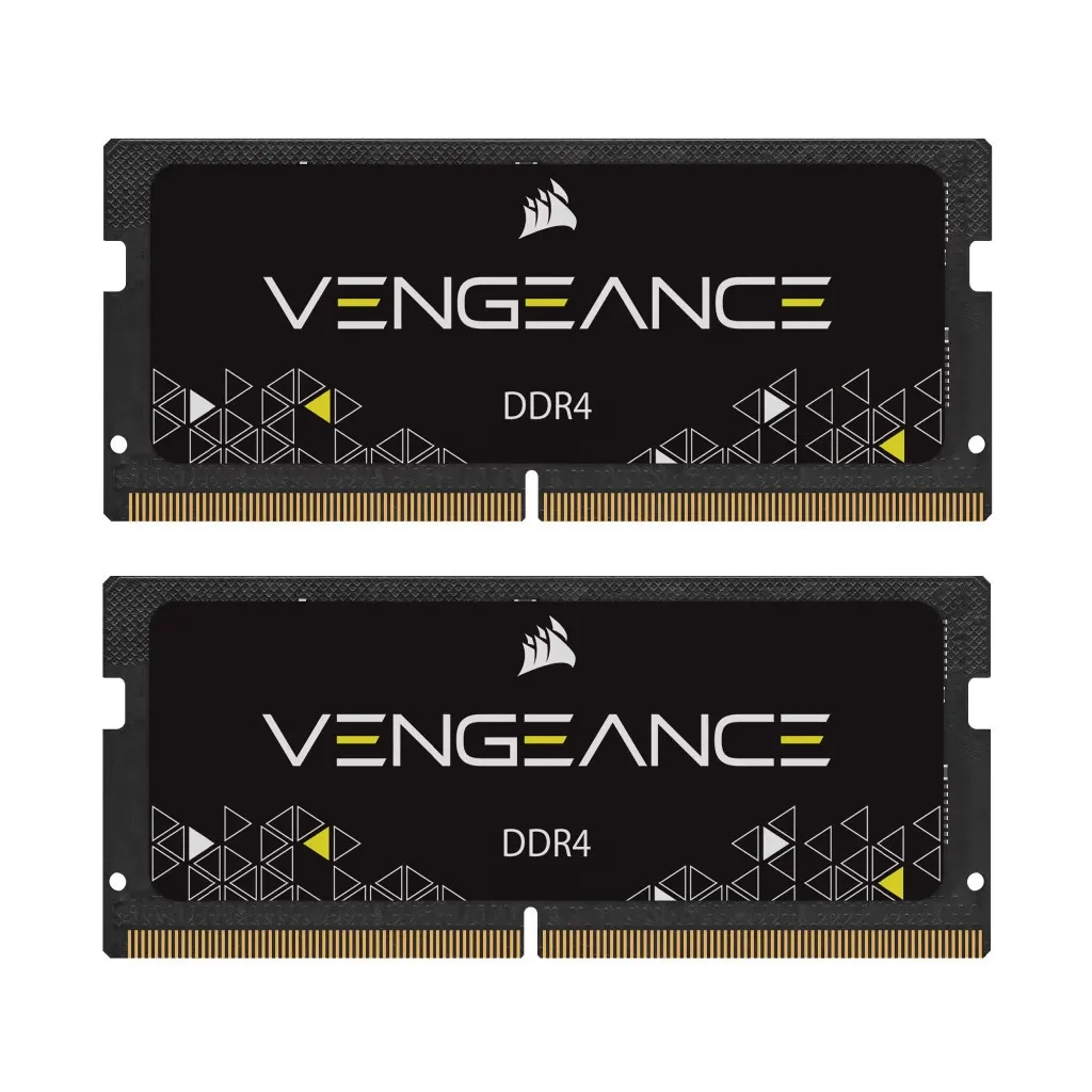 Оперативна пам'ять для ноутбука SoDIMM DDR4 32GB (2x16GB) 3200 MHz Vengeance Corsair (CMSX32GX4M2A3200C22)