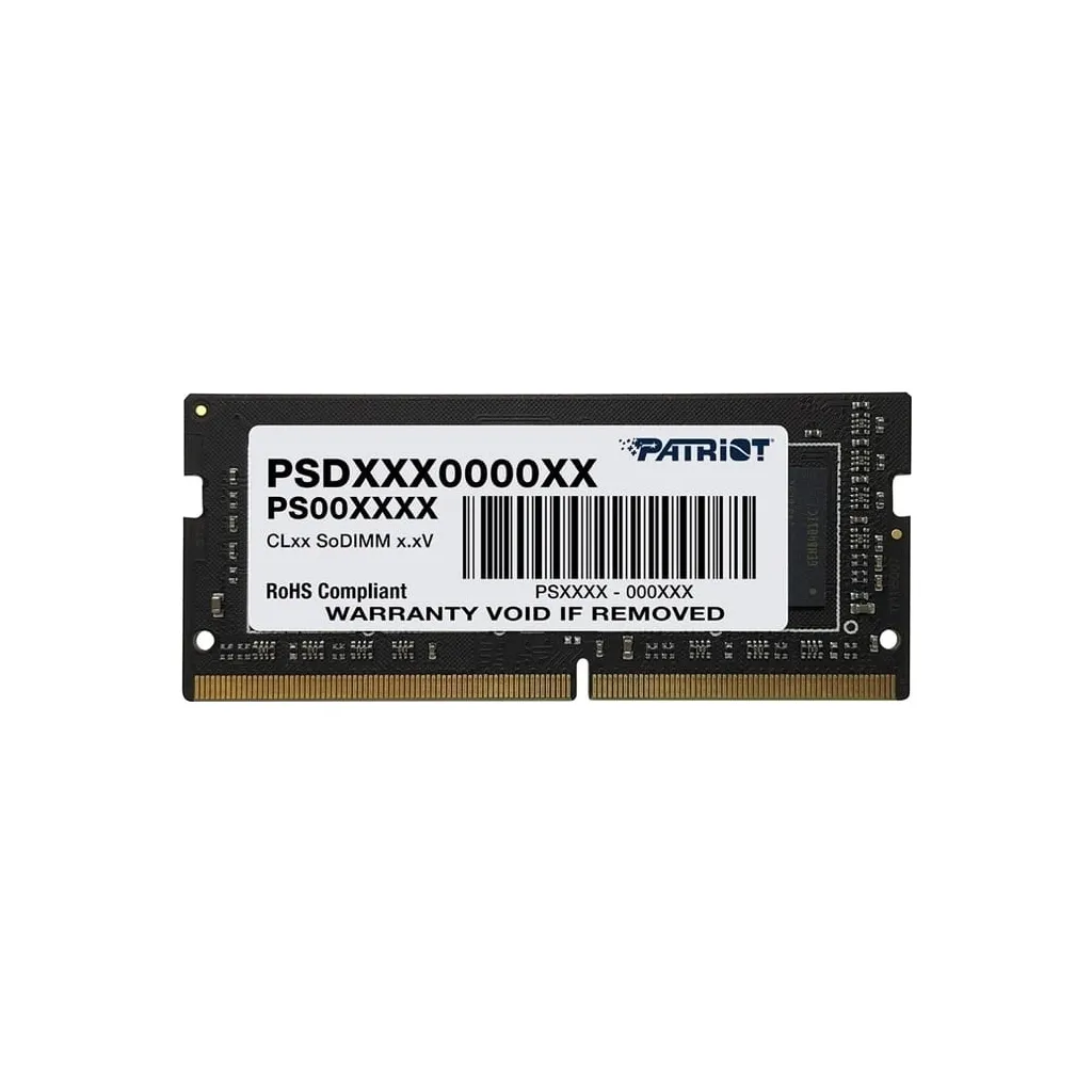  SoDIMM DDR4 16GB 3200 MHz Patriot (PSD416G32002S)