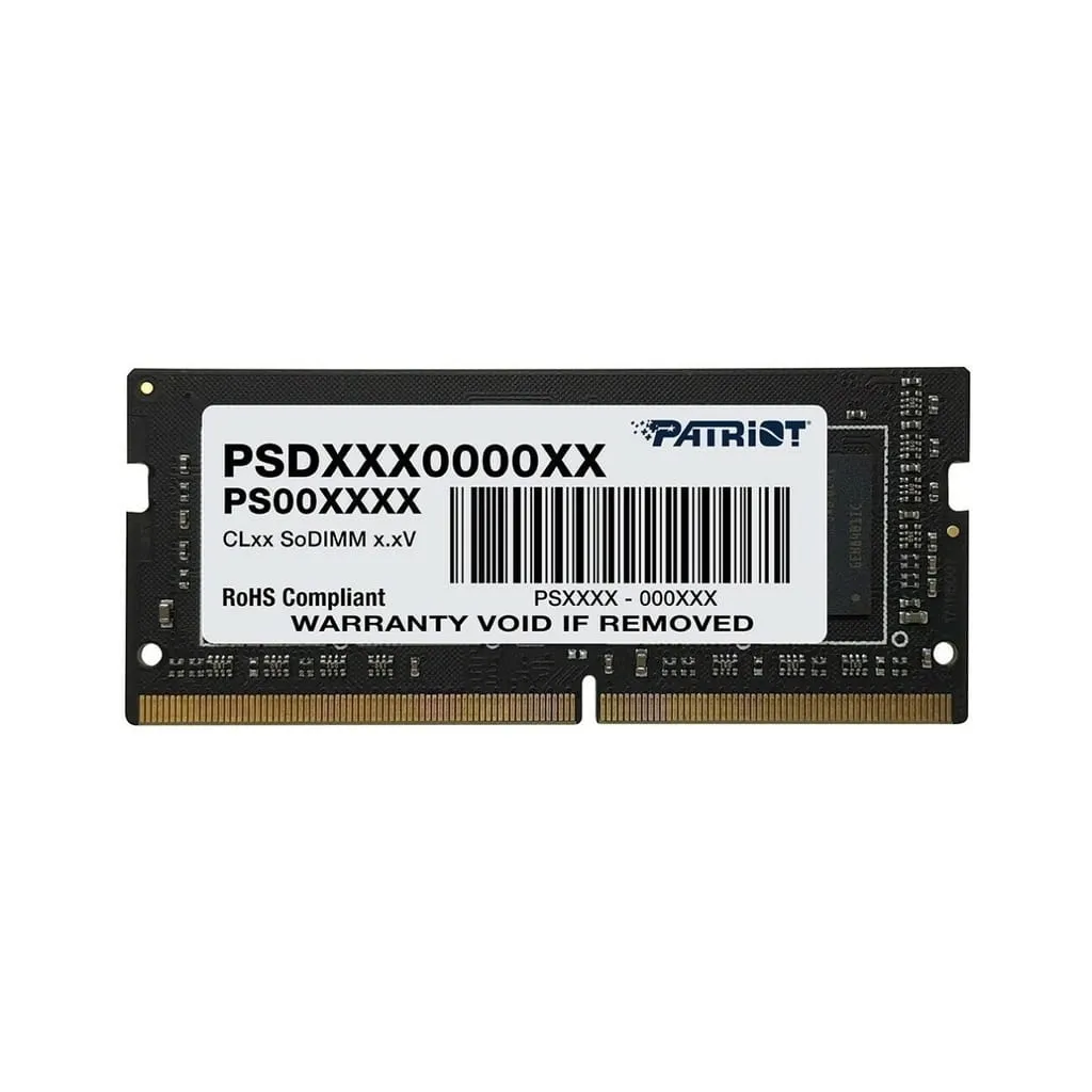  SoDIMM DDR4 8GB 3200 MHz Patriot (PSD48G32002S)