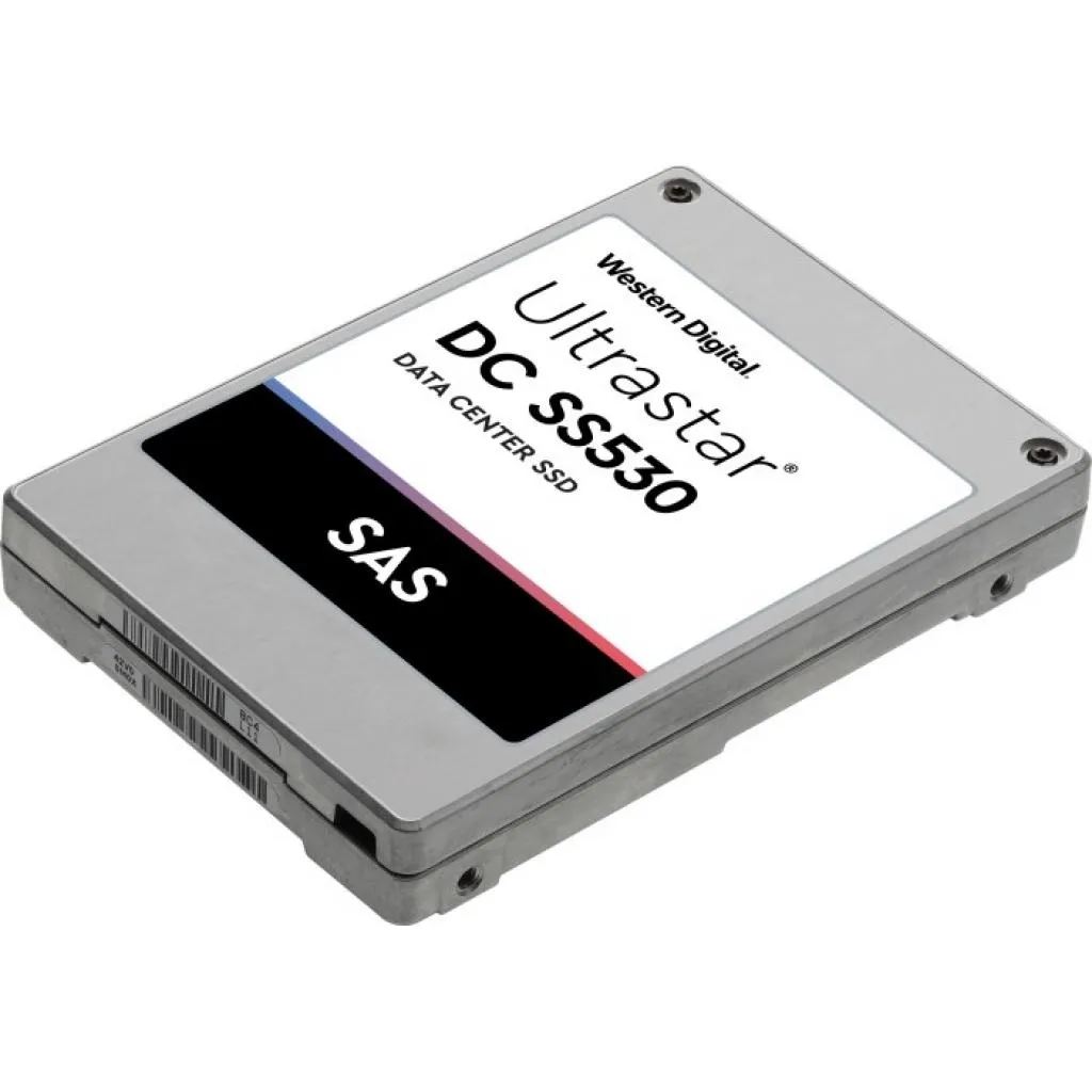 Жесткий диск для сервера Накопитель SSD для сервера 960GB SAS 2.5" TLC/DC SS530 WD (0P40326/WUSTR1596ASS200)