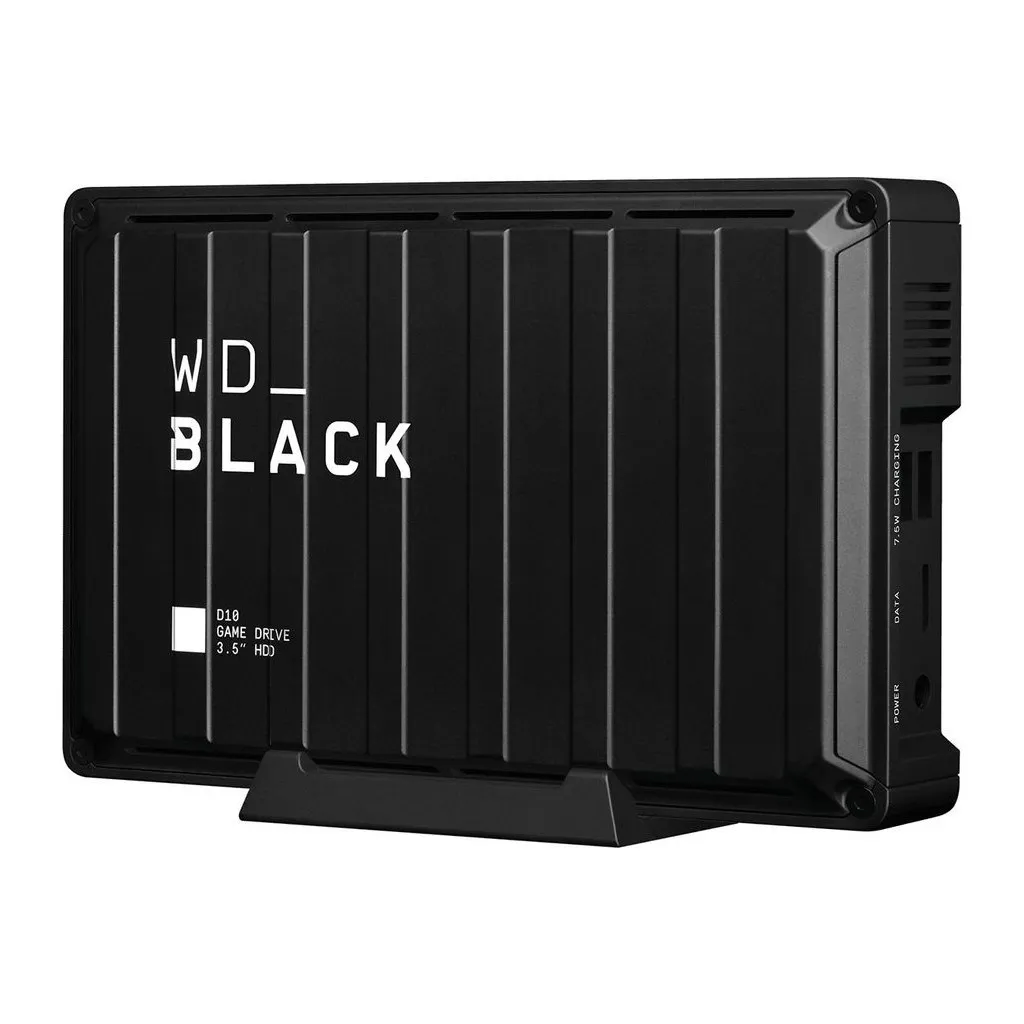 Зовнішній жорсткий диск HDD 3.5" 8TB BLACK D10 Game Drive WD (WDBA3P0080HBK-EESN)