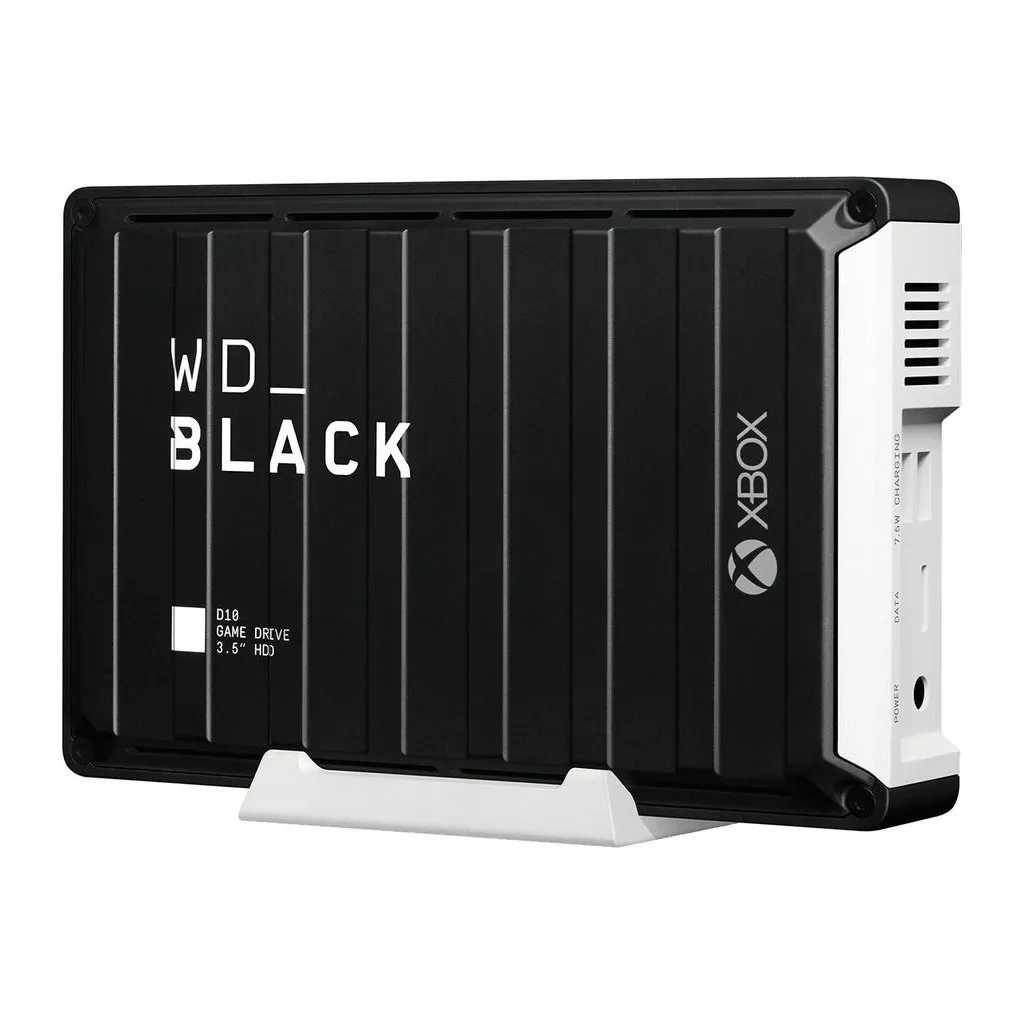 Зовнішній жорсткий диск HDD 3.5" 12TB BLACK D10 Game Drive for Xbox WD (WDBA5E0120HBK-EESN)