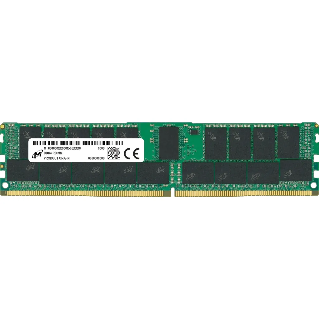  DDR4 32GB ECC RDIMM 3200MHz 2Rx8 1.2V CL22 Micron (MTA18ASF4G72PDZ-3G2R)