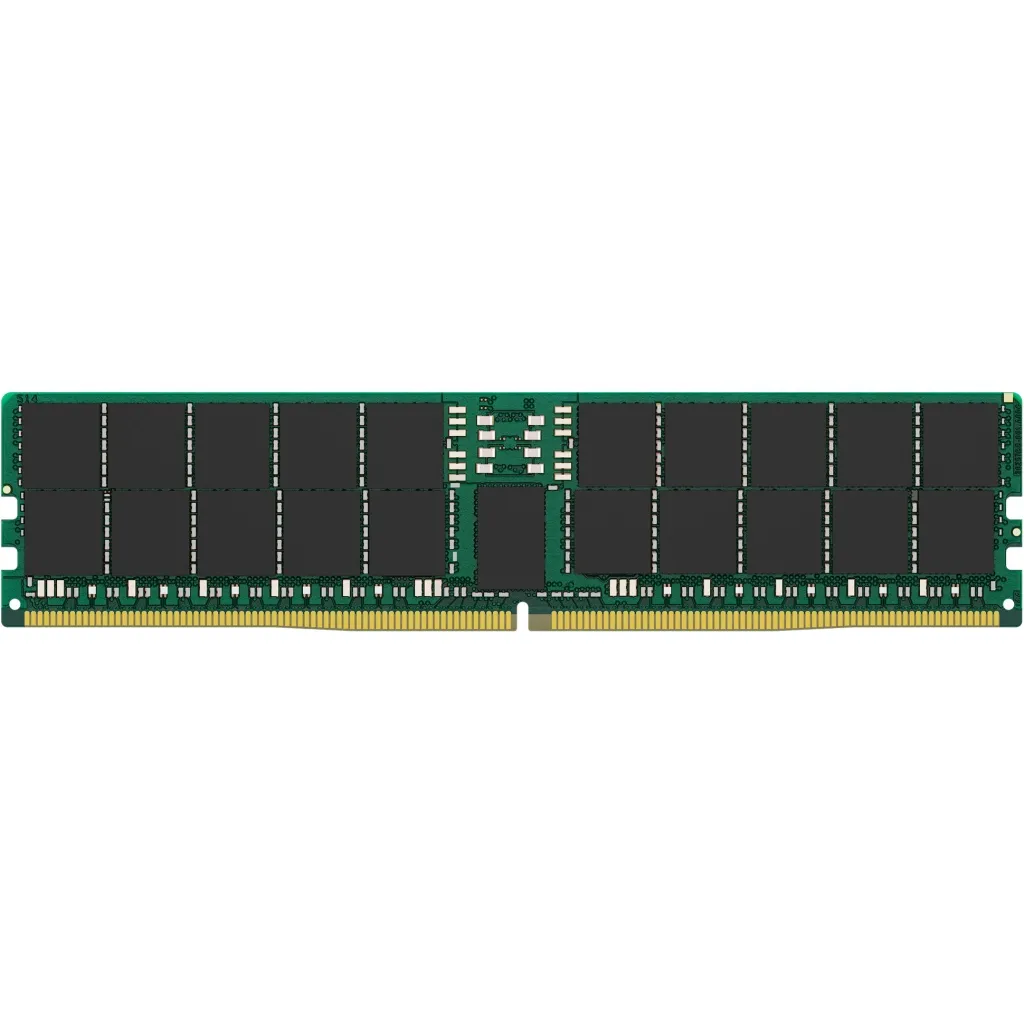 Оперативна пам'ять для серверів Kingston DRAM 64GB 5600MT/s DDR5 ECC Reg CL46 DIMM 2Rx4 (KSM56R46BD4-64HA)