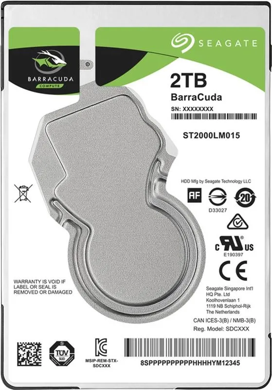 Жесткий диск для ноутбука 2.5" 2TB Seagate (ST2000LM015)