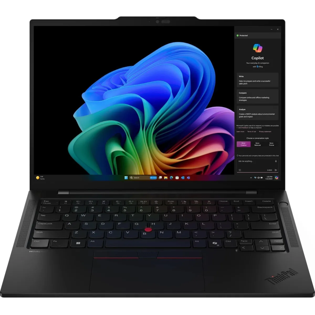 Ноутбук Lenovo ThinkPad T14s Gen 6 Black (21N10009RA)