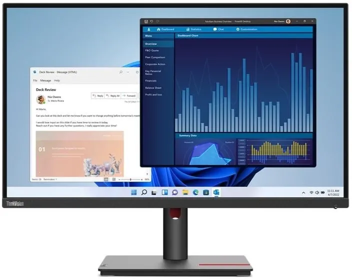 Монітор Lenovo ThinkVision T27p-30 (63A9GAT1EU)