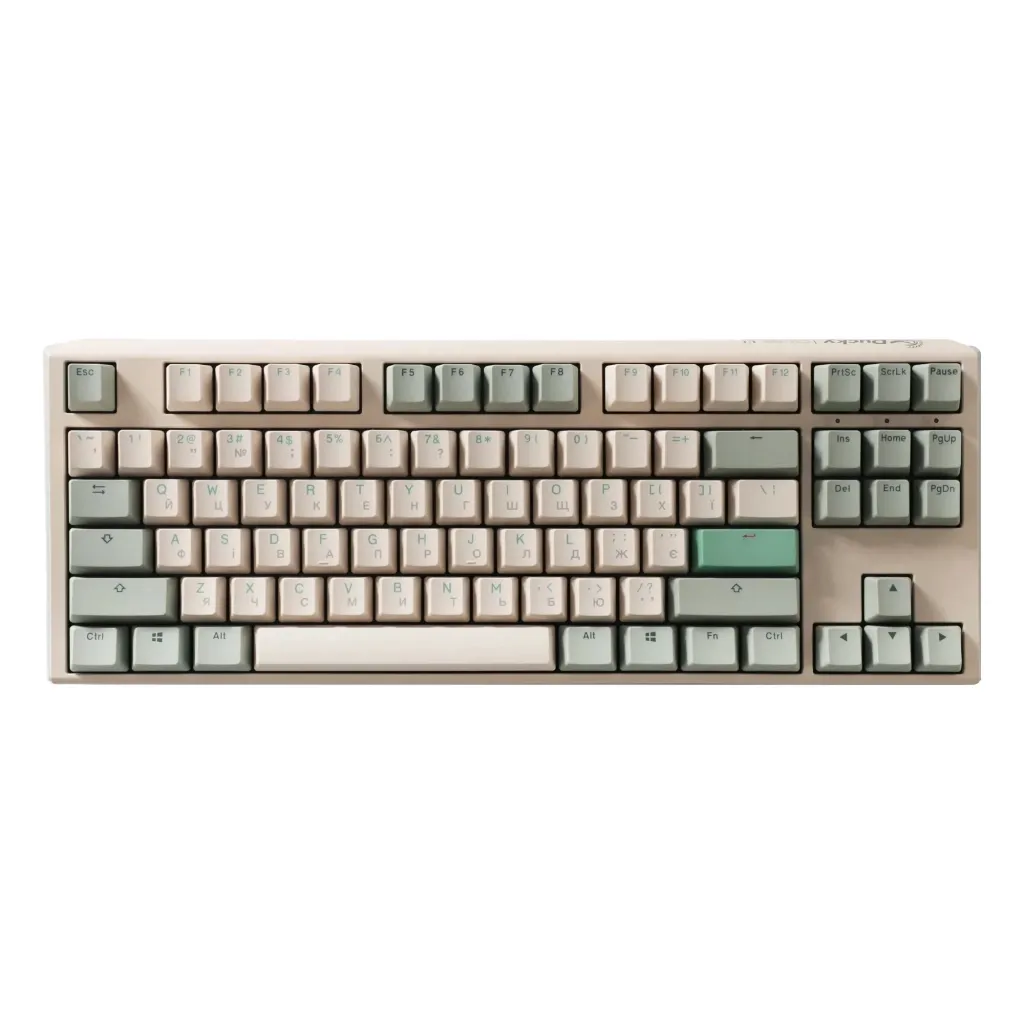 Клавіатура Ducky One 3 TKL Cherry MX Brown Matcha Cream UA (DKON2187-BUAPXМAEGGC1)