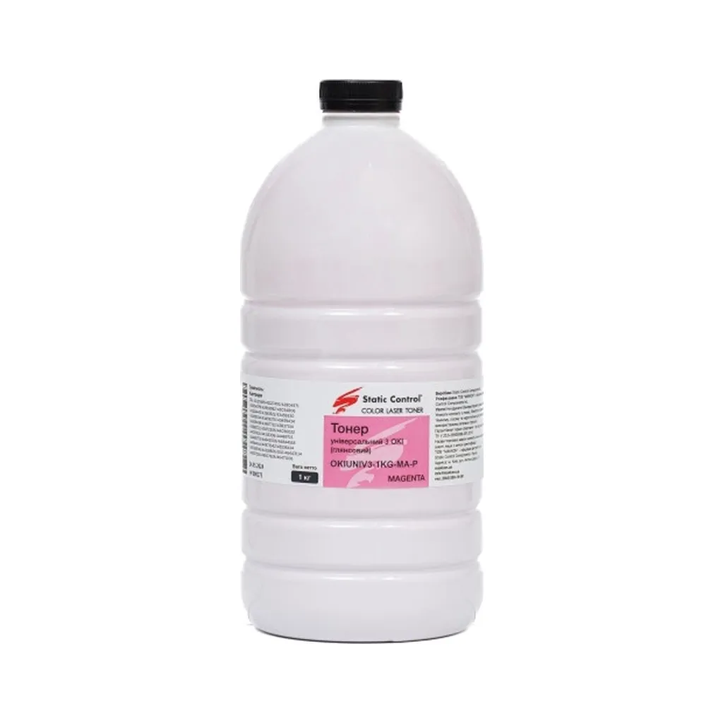 Картридж Static Control Okidata 3 (Glossy) 1kg magenta (OKIUNIV3-1KG-MA-P)