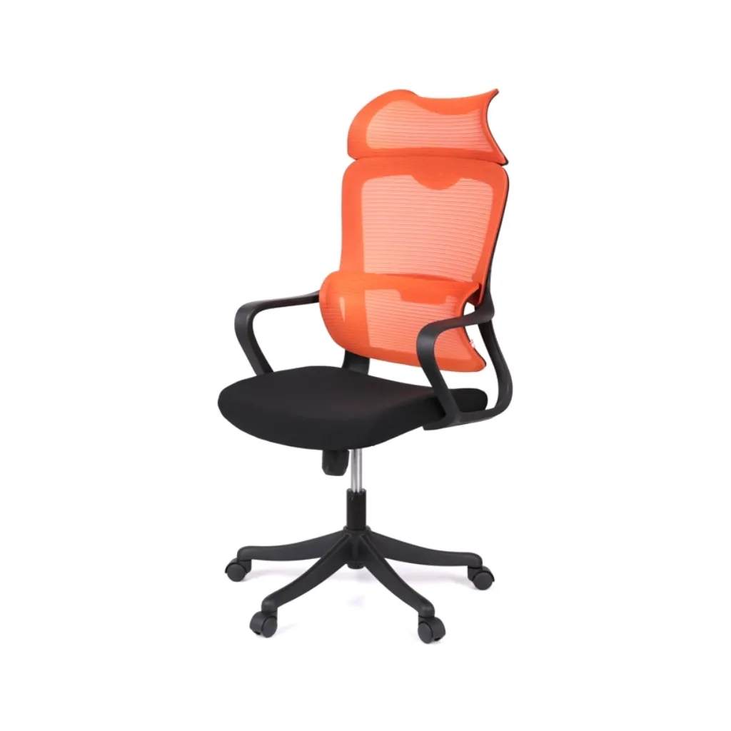 Офисное кресло Акласс Дориан BL TILT Orange (K-09 Orange OS-3000 Black) (00144001)